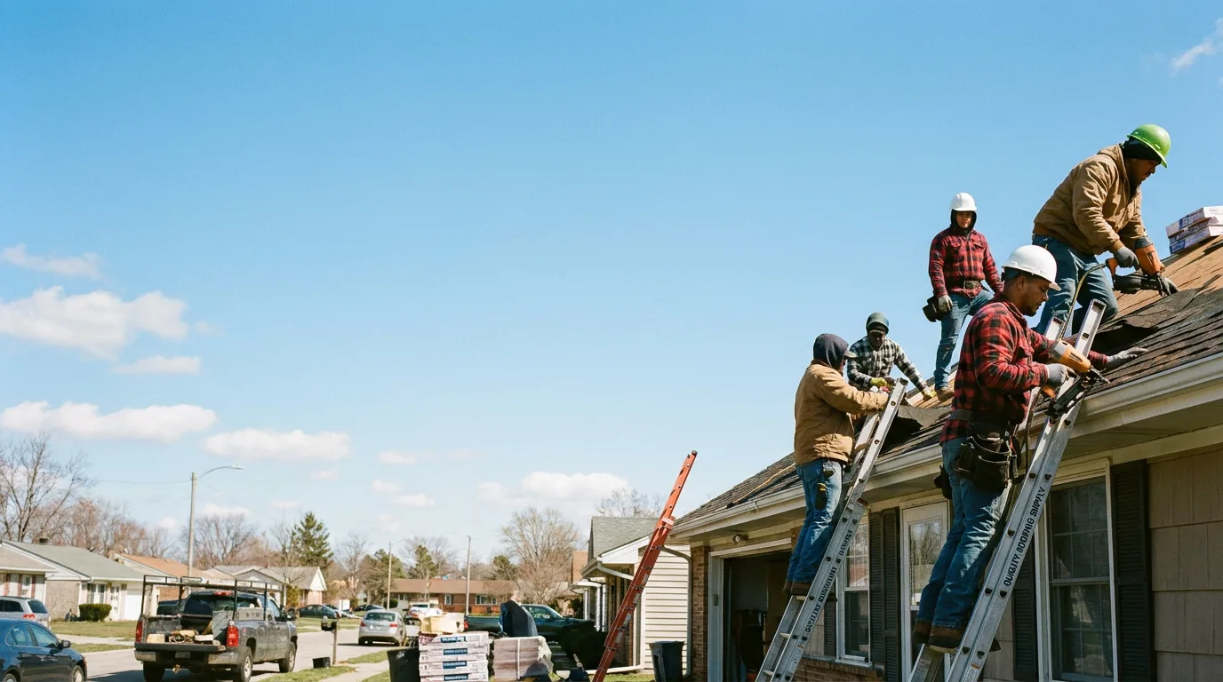 Roofing in Paden City, WV near me
